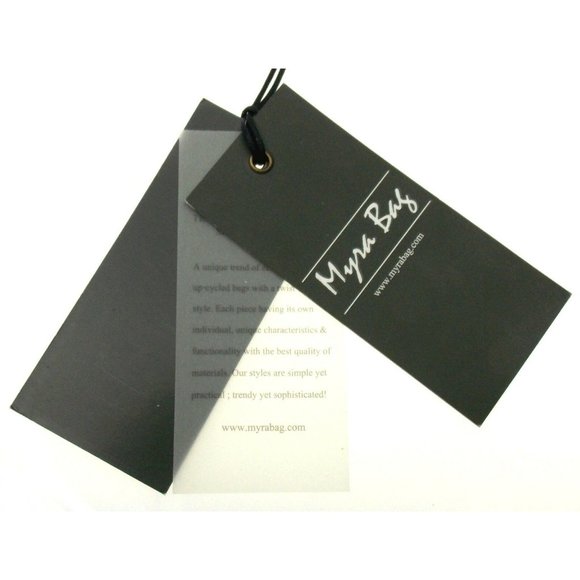 Myra Bag La Couspaude Canvas Tote Bag Handbag Green Eco Friendly Up Cycle Zipper - Picture 7 of 7